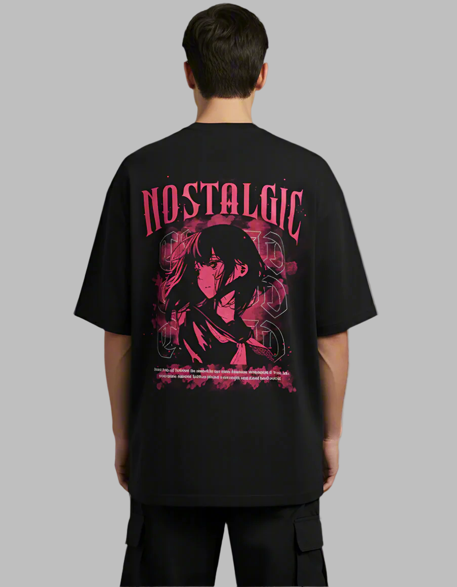 NOSTALGIC - Unisex Terry Oversized T-Shirt