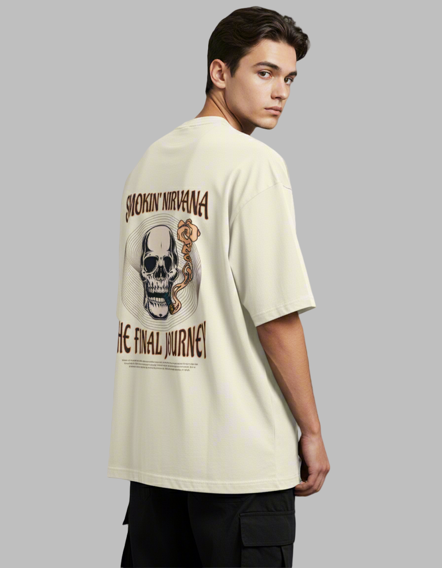 NIRVANA - Unisex Terry Oversized T-Shirt