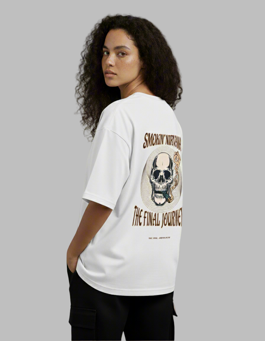 NIRVANA - Unisex Terry Oversized T-Shirt