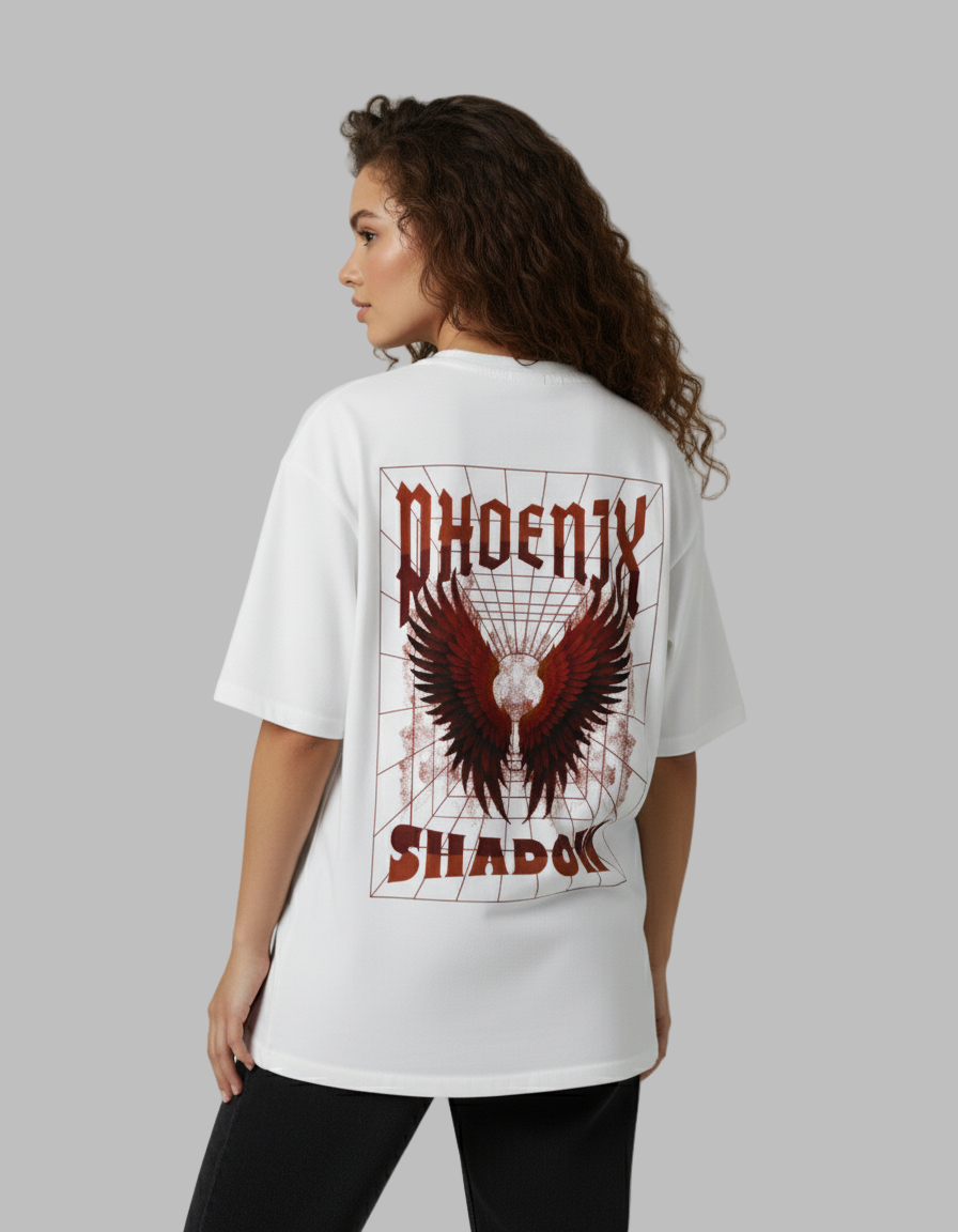 PHOENIX - Unisex Terry Oversized T-Shirt