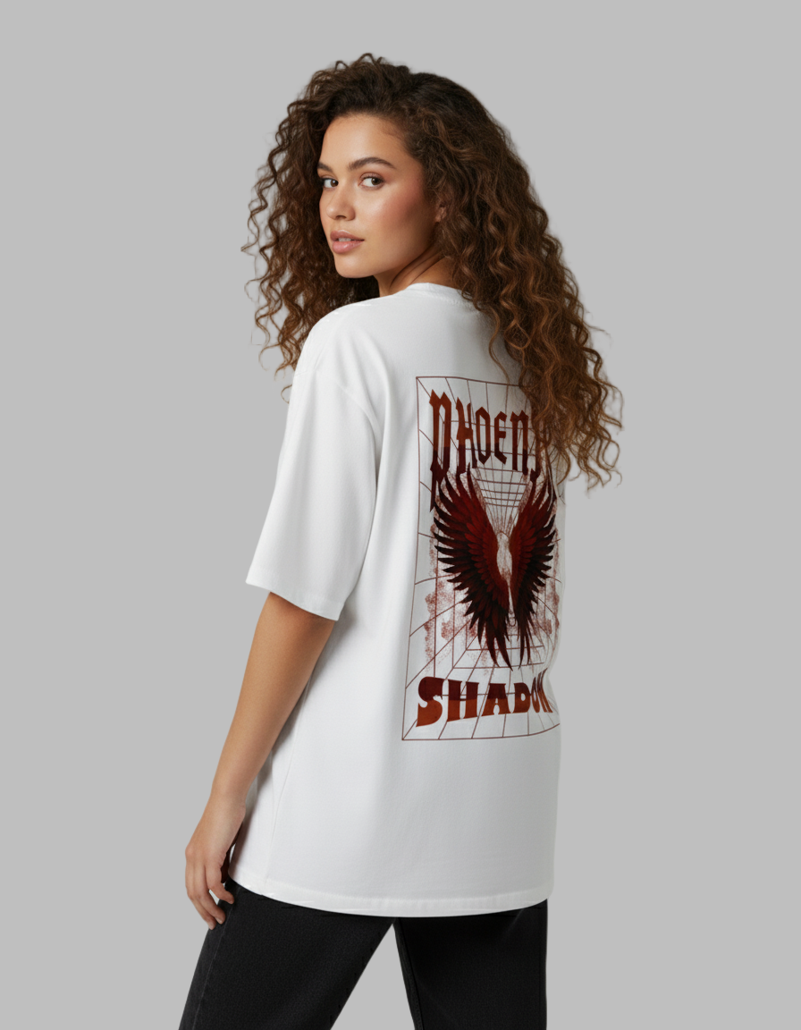 PHOENIX - Unisex Terry Oversized T-Shirt