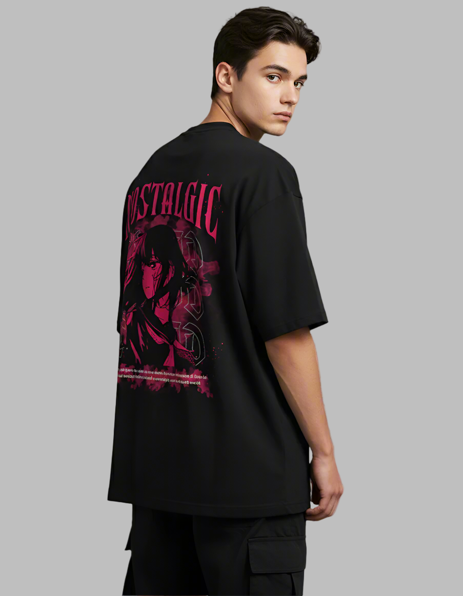 NOSTALGIC - Unisex Terry Oversized T-Shirt