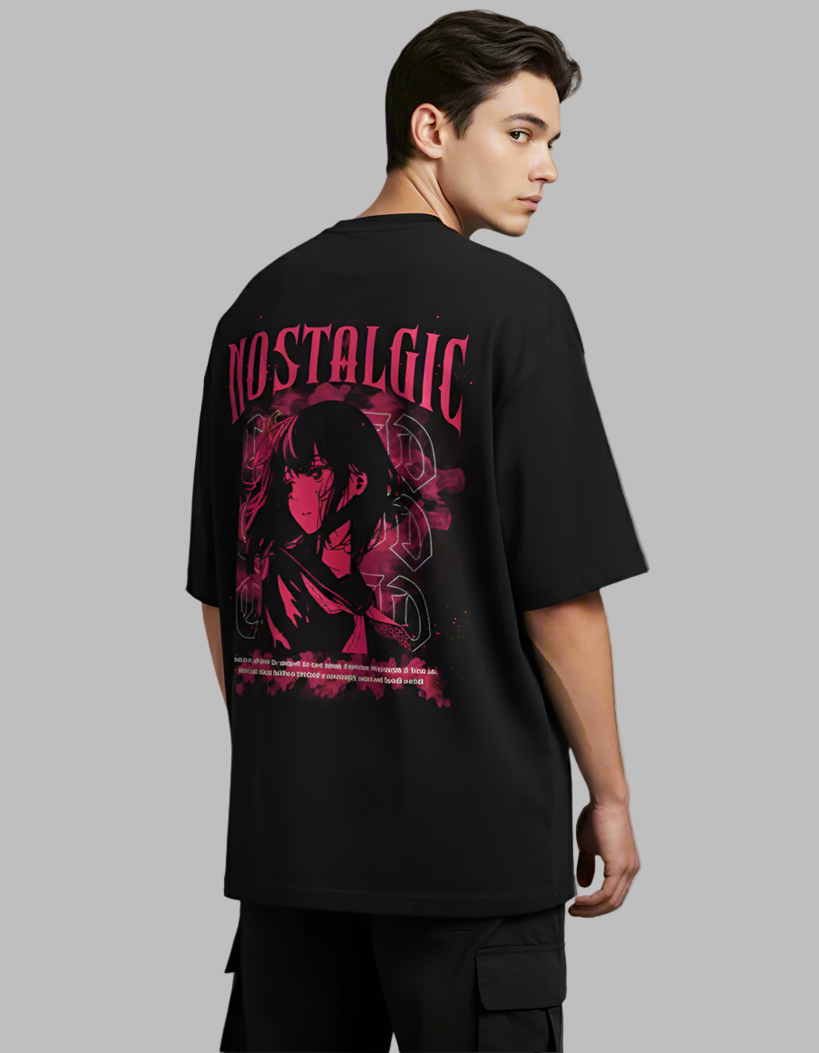 NOSTALGIC - Unisex Terry Oversized T-Shirt
