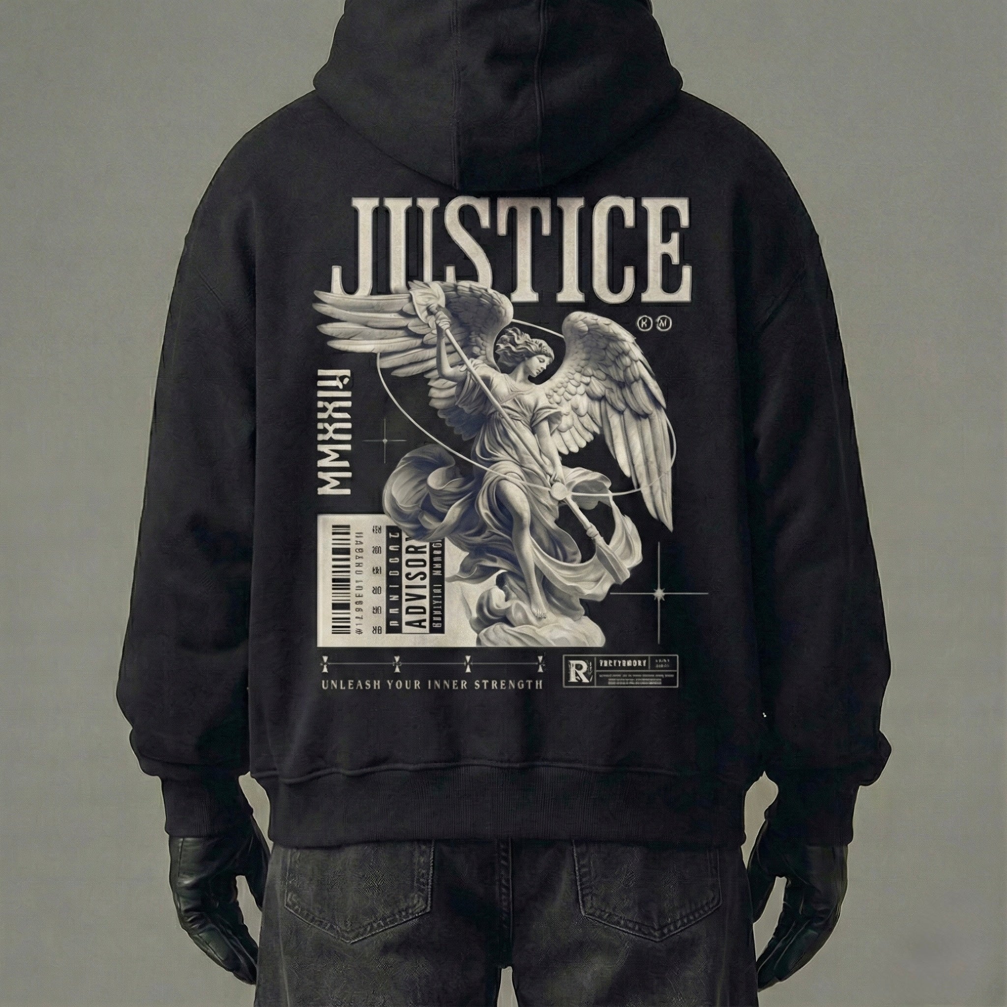JUSTICE - Unisex Oversized Hoodie