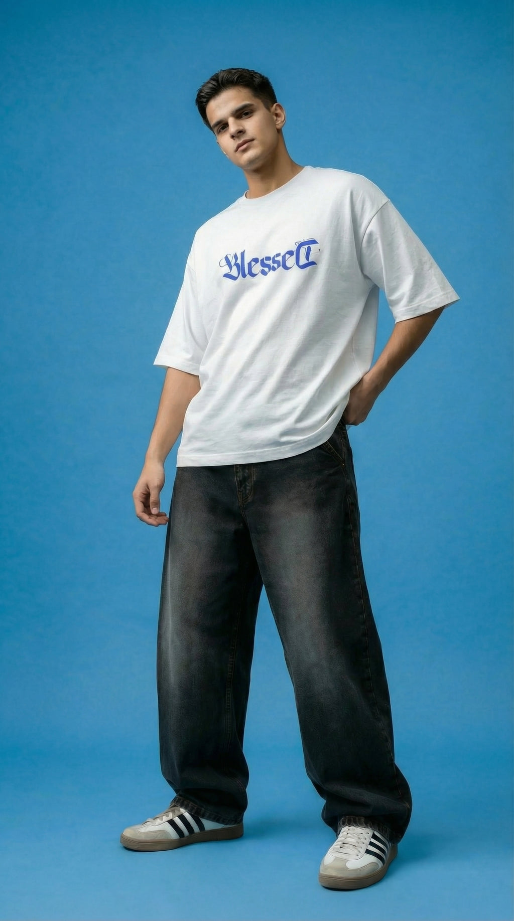 Blessed - Unisex Terry Oversized T-Shirt