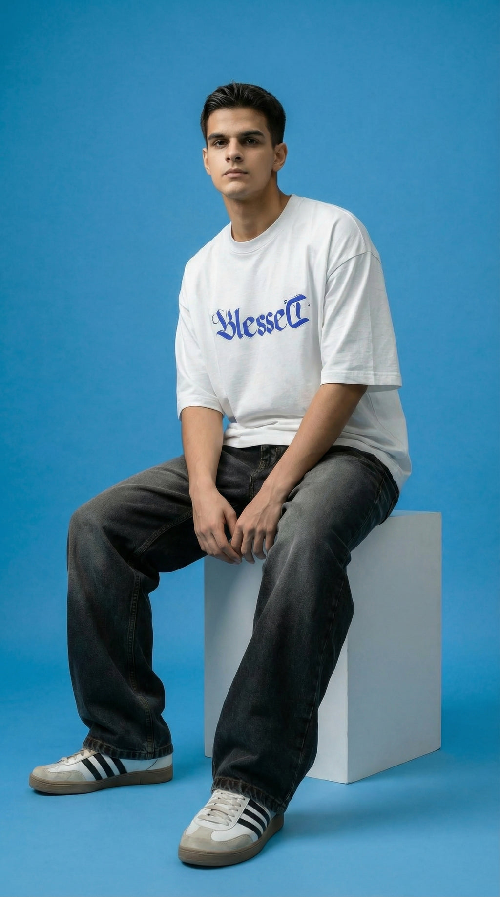 Blessed - Unisex Terry Oversized T-Shirt
