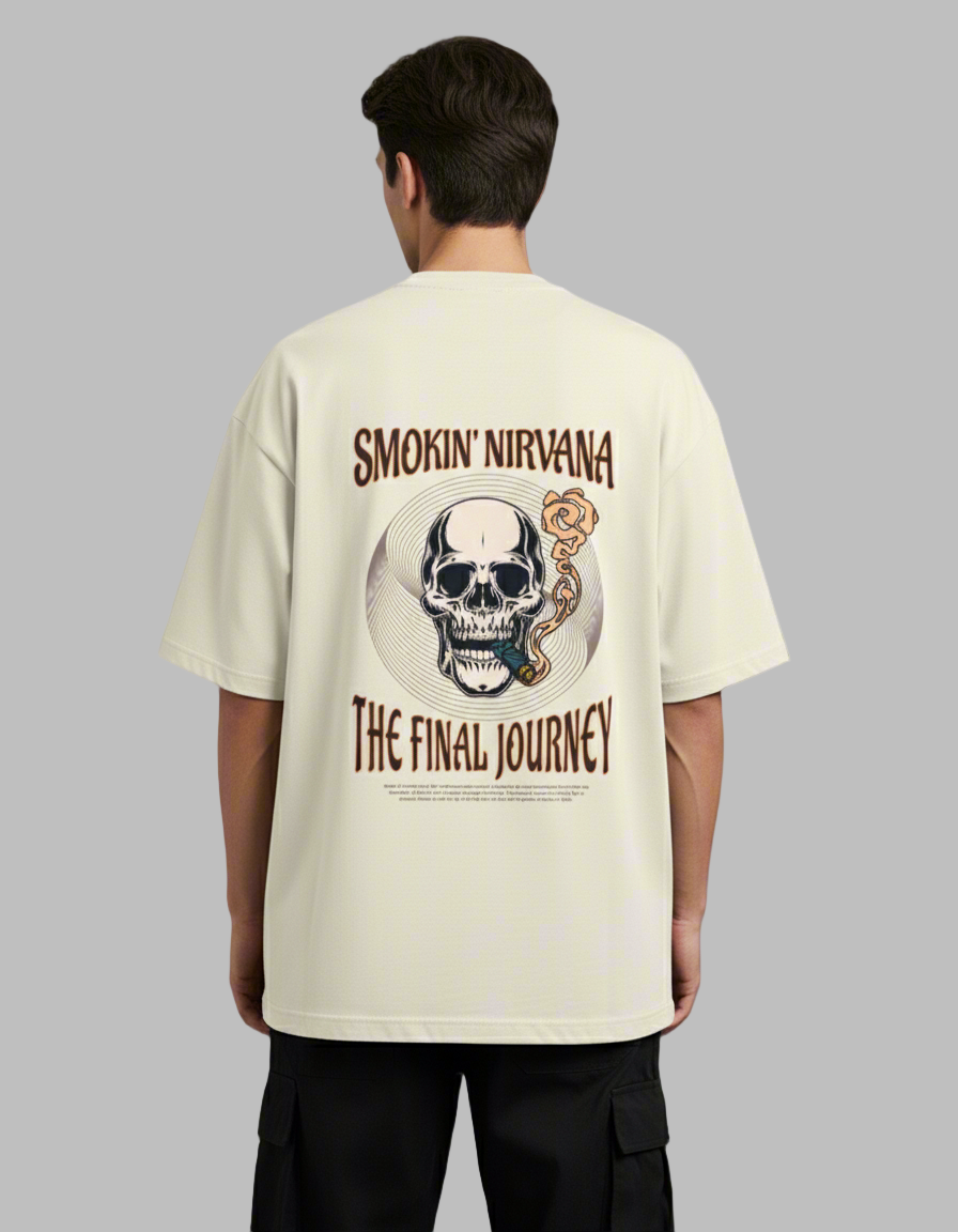 NIRVANA - Unisex Terry Oversized T-Shirt