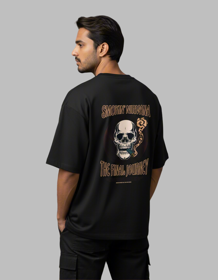 NIRVANA - Unisex Terry Oversized T-Shirt