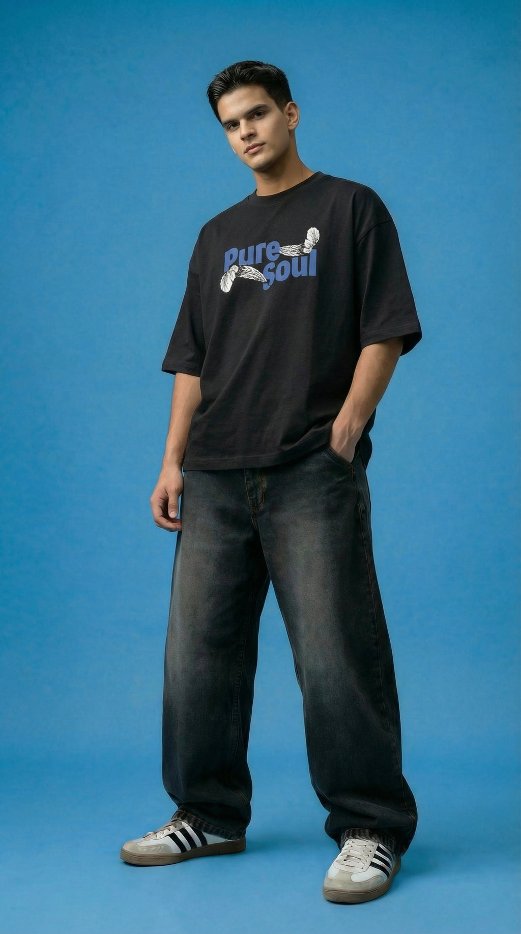 Pure Soul - Unisex Terry Oversized T-Shirt