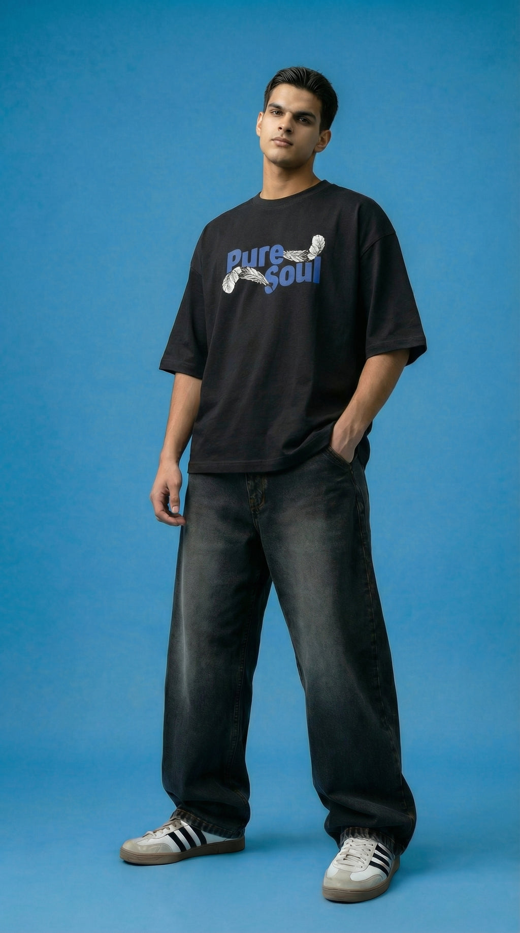 Pure Soul - Unisex Terry Oversized T-Shirt