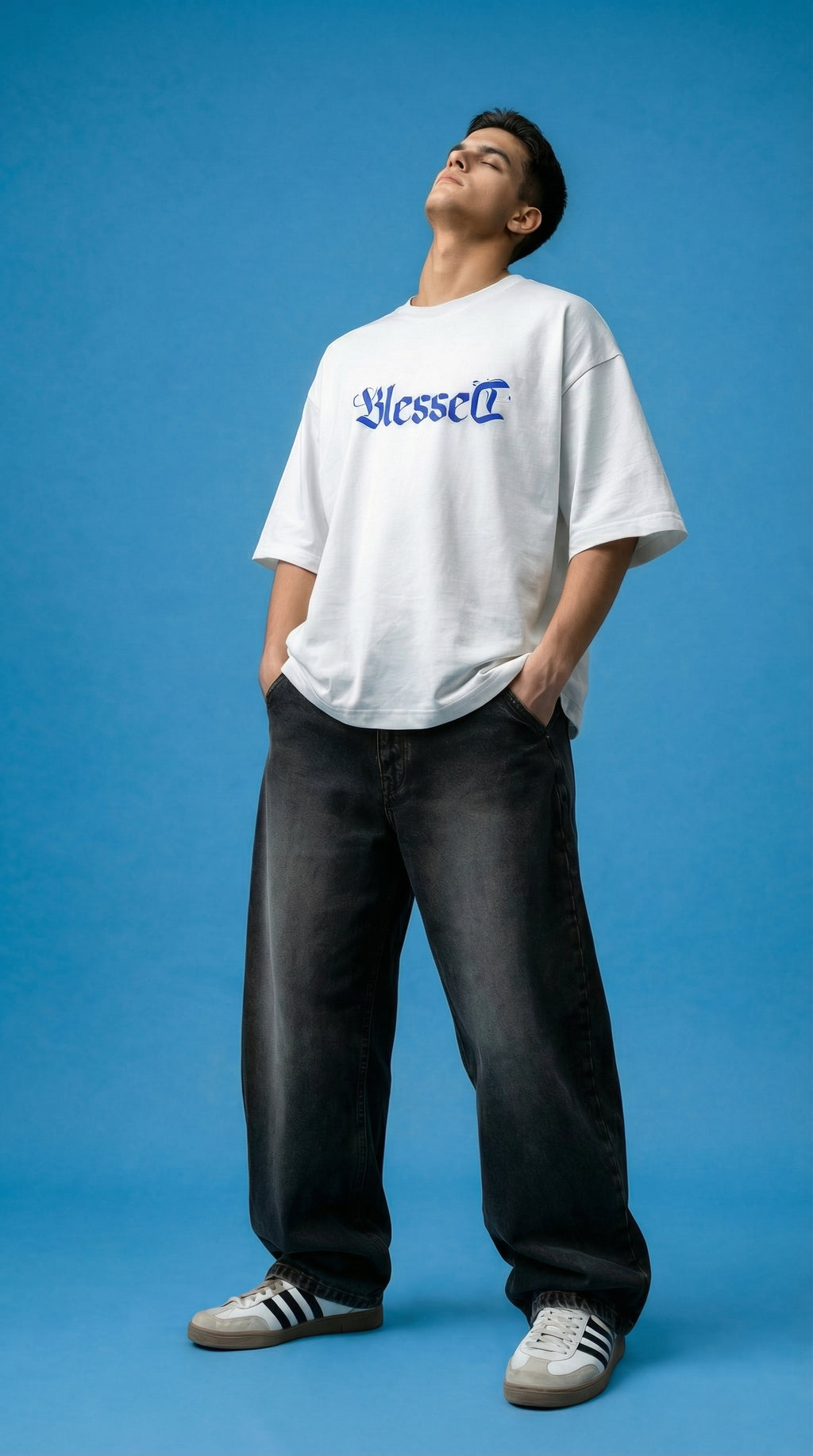 Blessed - Unisex Terry Oversized T-Shirt