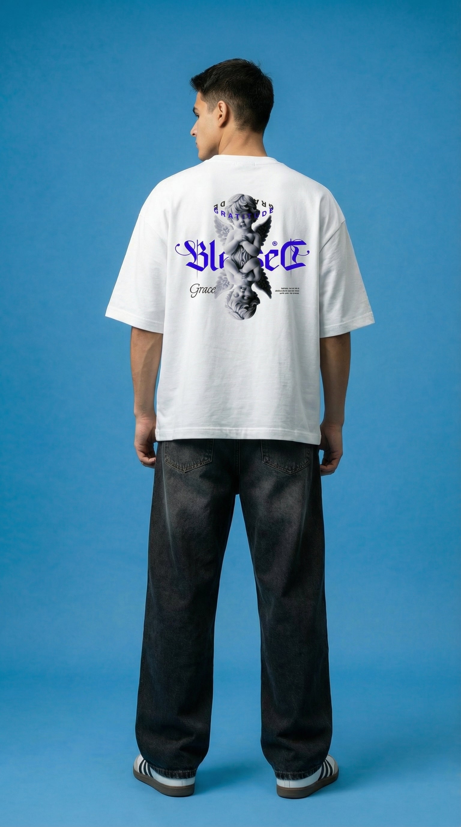 Blessed - Unisex Terry Oversized T-Shirt